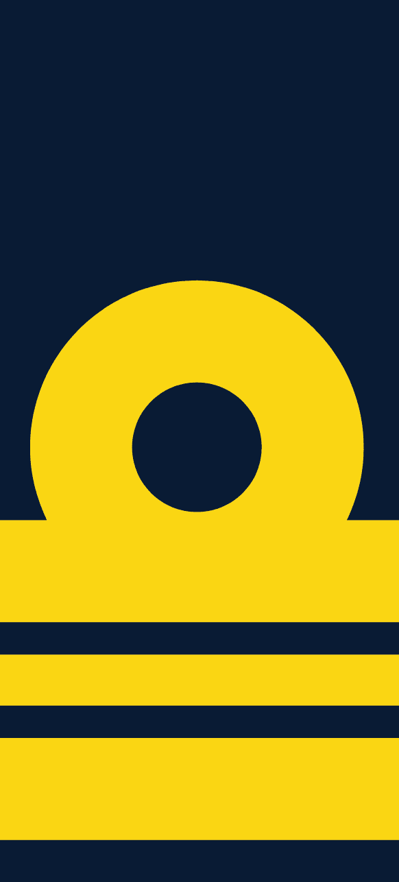 Gradbeteckning Örlogskapten – Flottan