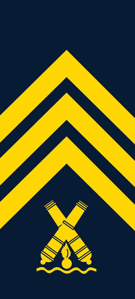 Gradbeteckning Furir (OR-5) – Amfibiekåren