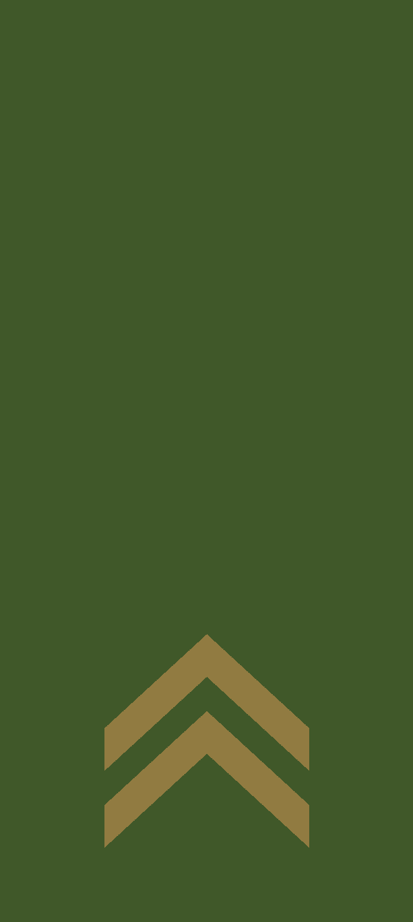 Gradbeteckning Korpral (OR-4) – Fältuniform