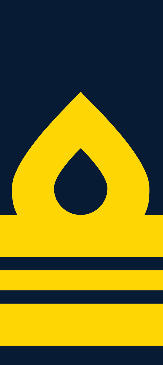 Gradbeteckning Major (OF-3) – Amfibiekåren