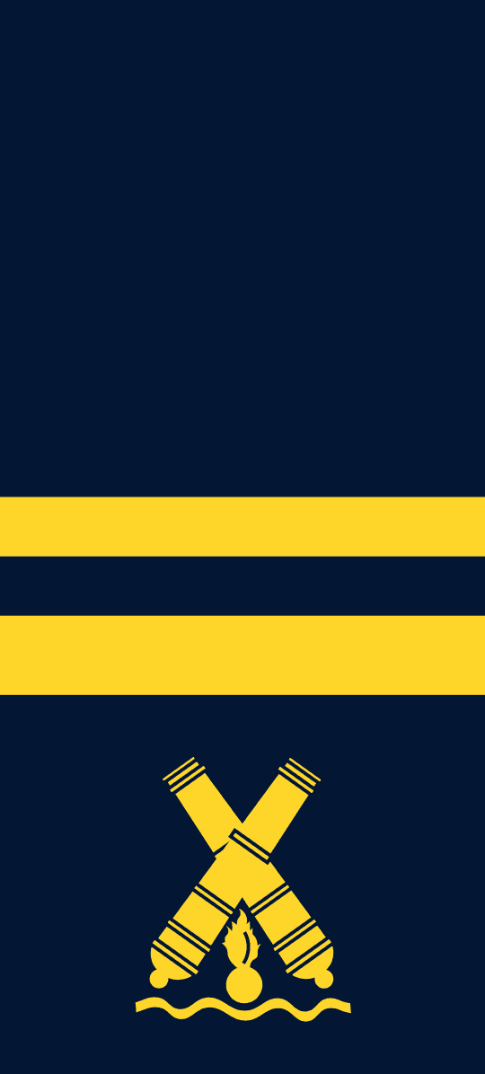Gradbeteckning Översergeant (OR-6) – Amfibiekåren